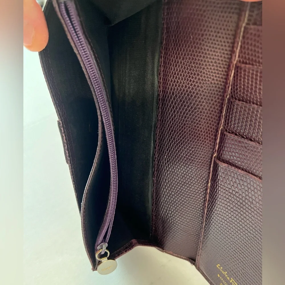 Salvatore Ferragamo Vara Wallet purple‎ Project wallet